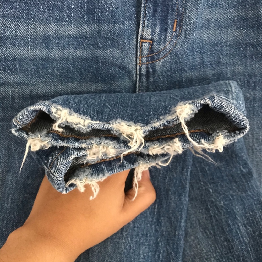 Madewell The High-Rise Slim Crop Boyjean Size 25 - Picture 8 of 10
